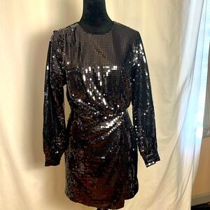 NWT NBD sequin min-dress S
